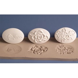 Floral Stamps for Hand Building